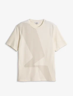 T-shirt graphique en jersey de coton - Blanc