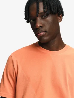 T-shirt graphique en jersey de coton - Orange