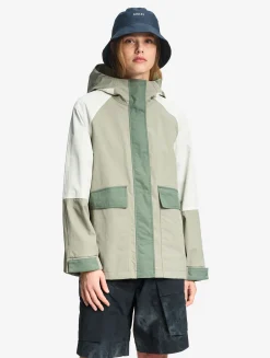 Veste courte et évasée avec capuche amovible MTD® - Multicolore