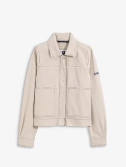 Veste de travail en sergé léger - Beige
