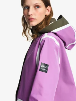 Veste imperméable MTD® by India Mahdavi - Violet