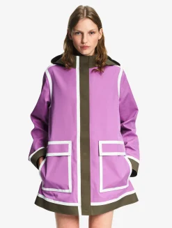 Veste imperméable MTD® by India Mahdavi - Violet