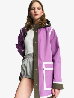 Veste imperméable MTD® by India Mahdavi - Violet