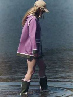 Veste imperméable MTD® by India Mahdavi - Violet