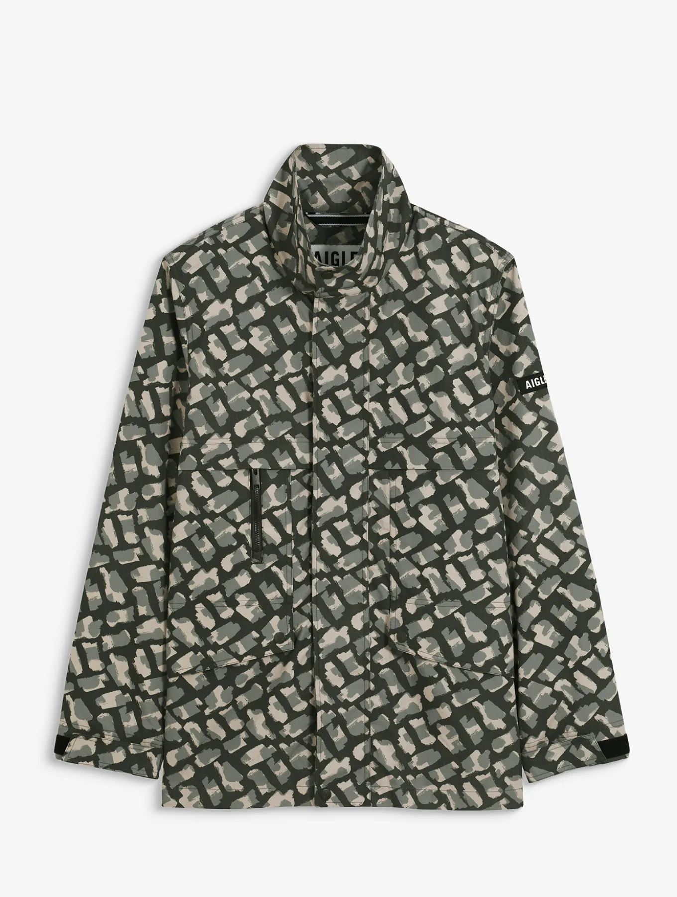 Veste multi-poches camo déperlante - Multicolore