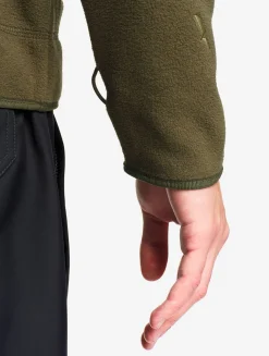 Veste polaire en microfibre T- KIT - Kaki