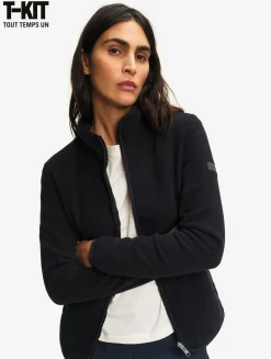 Veste polaire légère et chaude T-KIT - Noir