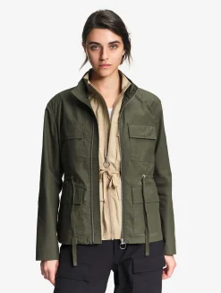 Veste saharienne déperlante légère - Kaki