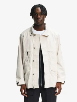 Veste saharienne déperlante multi-poches anti-UV - Beige