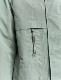 Veste saharienne déperlante multi-poches anti-UV - Vert