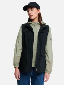 Veste sans manche déperlante et anti UV - Noir