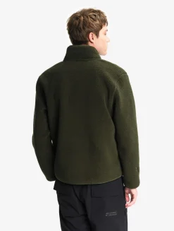 Veste sherpa bi-matière T- KIT - Kaki