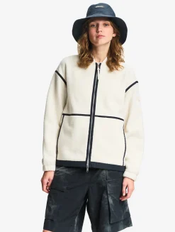 Veste teddy en sherpa léger - Blanc
