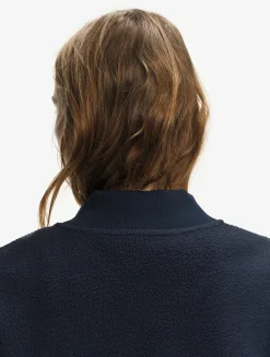 Veste teddy en sherpa léger - Bleu