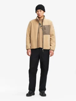 Veste T-KIT sherpa bi-matière - Beige