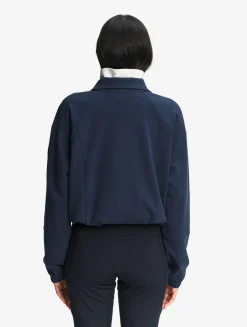 Veste zippée en jersey technique - Bleu