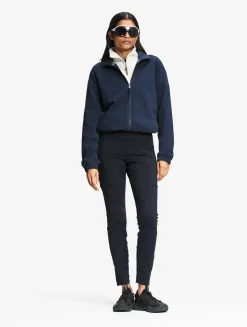 Veste zippée en jersey technique - Bleu