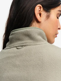 Veste zippée polaire poids moyen T-KIT® - Kaki